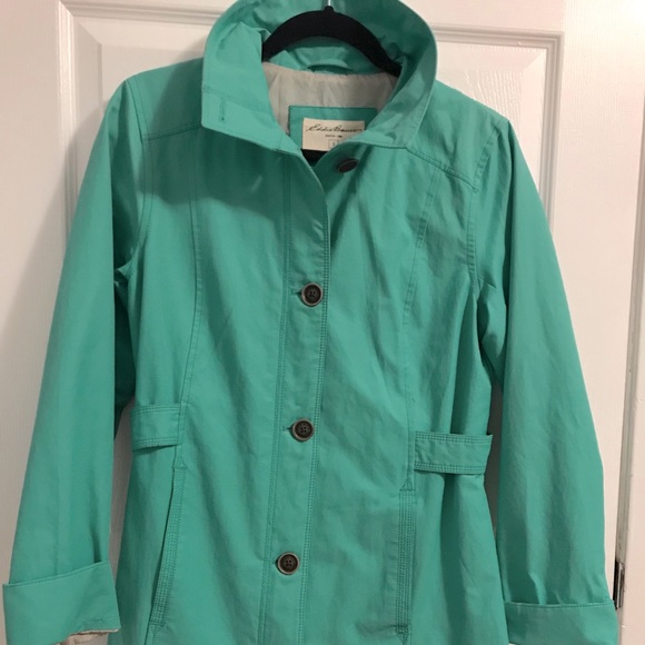 Eddie Bauer Trench Coat - Picture 2 of 4